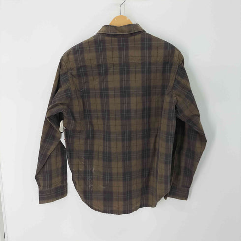 エヴィス EVISU L/Sチェックシャツ メンズ JPN:M