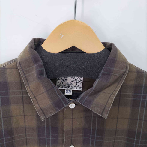 エヴィス EVISU L/Sチェックシャツ メンズ JPN:M