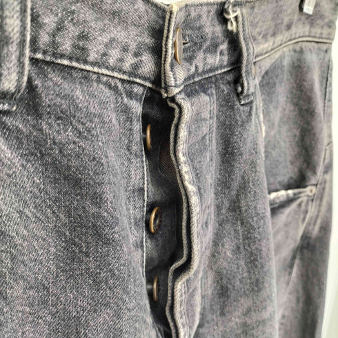 ダイリク DAIRIKU 24SS MY HERO Cowboy Shoes Draping Denim Pants メンズ 31
