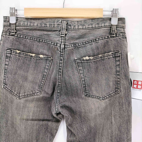 ロアー roar Dカン ダメージ加工 ブラックフレアデニム メンズ JPN:1