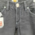 ANTIK DENIM ステッチデザイン シルバーコンチョボタン スキニーデニムパンツ Y2K レディース 25