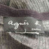 アニエスベー agnes b. PARIS パイピング リブニットカーディガン レディース