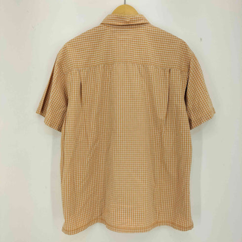 トミージーンズ tommy jeans 00s ギンガムチェック 半袖 シャツ ボックスシルエット メンズ import:L