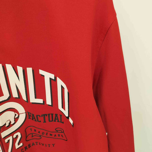 エコーアンリミテッド ECKO UNLTD 00s ラバーロゴプリント ジップアップトラックジャケット メンズ L