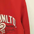 エコーアンリミテッド ECKO UNLTD 00s ラバーロゴプリント ジップアップトラックジャケット メンズ L