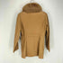 リアルレザー Real Leather ファー付シープスキンジャケット レディース