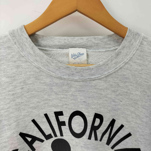 ベルバシーン Velva Sheen USA製 california キャラクタープリント クルーネックスウェット メンズ JPN:L