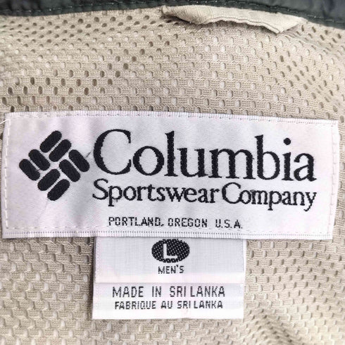 コロンビア Columbia 90S パッカブルウィンドブレーカー メンズ L