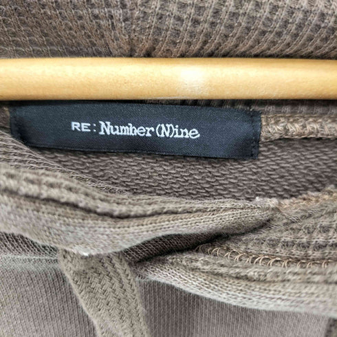 N NUMBER RE EMBLEM PIGMENT BIO PULLOVER HOODIE 復刻 エンブレムパーカー メンズ 4