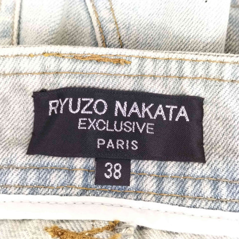 RYUZO NAKATA ツイードデザイン デニムミニスカート y2k レディース 38