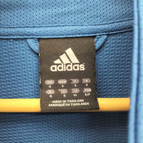 アディダス adidas 00S CLIMA LITE パフォーマンスロゴ刺繍 サイドライン メッシュ トラックジャケット 06年製 メンズ JPN:M