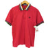 フレッドペリー FRED PERRY SPORTSWEAR ワンポイントロゴ刺繍 マルチストライプ 切替 S/S ポロ シャツ 鹿の子 メンズ import:M
