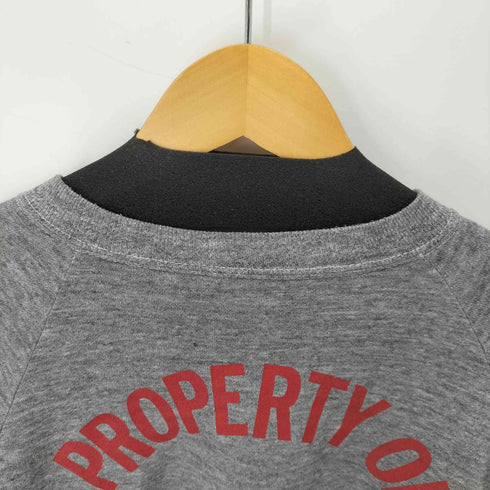 スポーツウエア Sportswear 70-80s USA製 PROPERTY OF BUDWEISER ラグランスリーブスウェット メンズ JPN:L