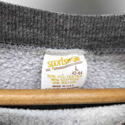 スポーツウエア Sportswear 70-80s USA製 PROPERTY OF BUDWEISER ラグランスリーブスウェット メンズ JPN:L