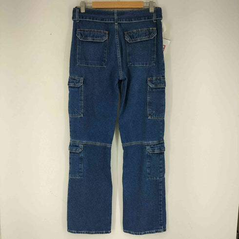 ザラ ZARA ベルト付き デニムカーゴパンツ メンズ US 4