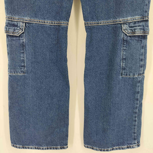 ザラ ZARA ベルト付き デニムカーゴパンツ メンズ US 4