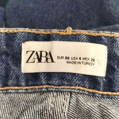 ザラ ZARA ベルト付き デニムカーゴパンツ メンズ US 4