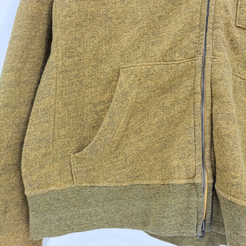 ニッチ niche. USA製 ダブルジップフーディー メンズ JPN:S