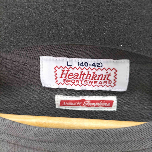 ヘルスニット Healthknit イニシャルクルーネックスウェット メンズ JPN:L