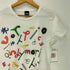 バンドプリント S/S クルーネック Tシャツ メンズ