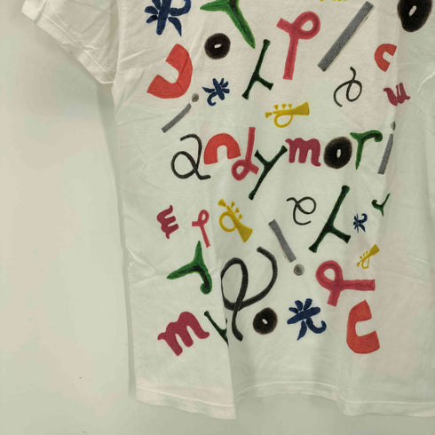 バンドプリント S/S クルーネック Tシャツ メンズ