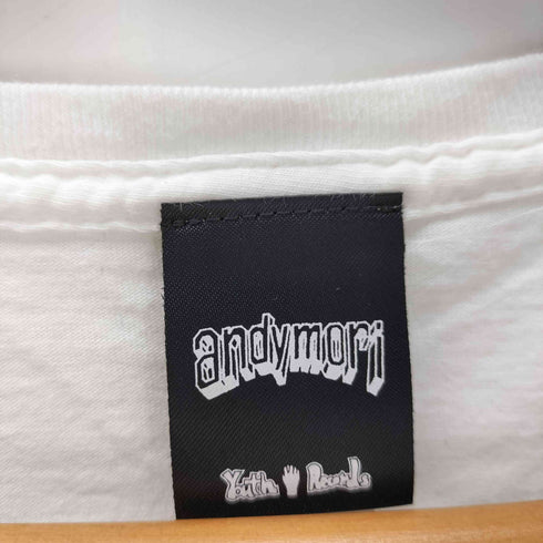 バンドプリント S/S クルーネック Tシャツ メンズ
