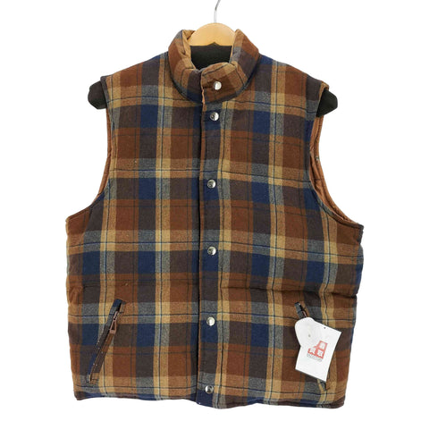 フイールドアンドストリーム FIELD&STREAM 韓国製 リバーシブルダウンベスト メンズ import:M