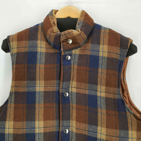 フイールドアンドストリーム FIELD&STREAM 韓国製 リバーシブルダウンベスト メンズ import:M