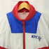 企業ロゴ ジップアップ ナイロン ジャケット マルチカラー メンズ import:XL