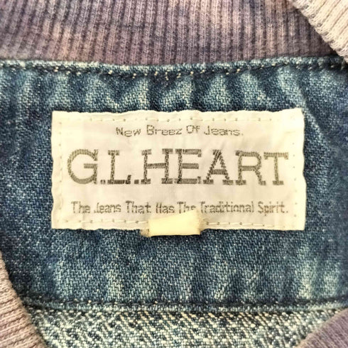 GL HEART デニムブルゾン メンズ JPN:L