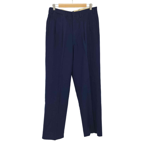 60S SCOVILL GRIPPERジップ 2タック ウールスラックス メンズ