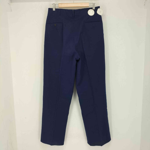 60S SCOVILL GRIPPERジップ 2タック ウールスラックス メンズ