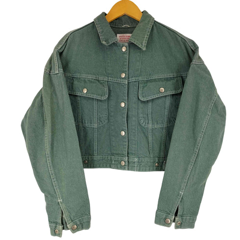 ユナイテッドカラーズオブベネトン UNITED COLORS OF BENETTON 80S イタリア製 カラーデニムジャケット レディース 46