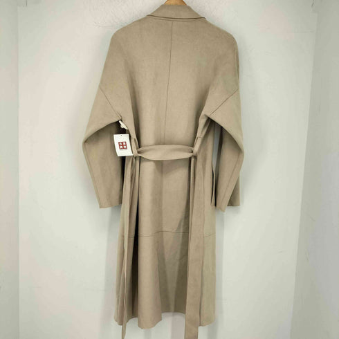 ザラ ZARA フェイクスエード チェスターコート レディース import:M