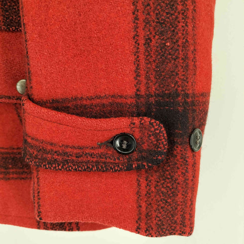 60S PRENTICE ジップ バッファローチェック ウール ハンティング ジャケット メンズ