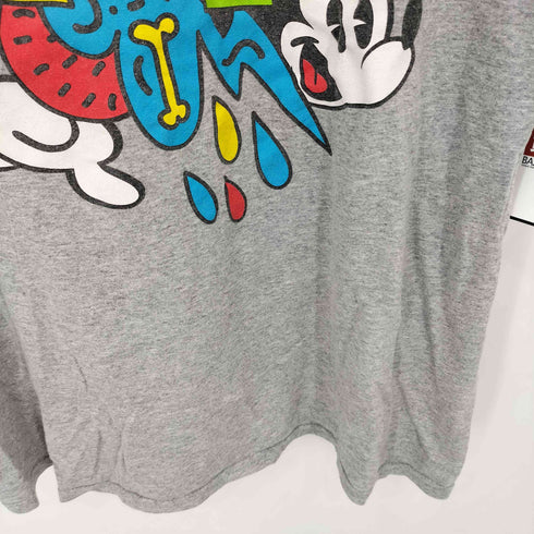 キャラクタープリント クルーネック 半袖Tシャツ カットソー メンズ XL