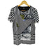 ディーゼル DIESEL モノクロデザイン アニマルプリントTシャツ レディース import:M