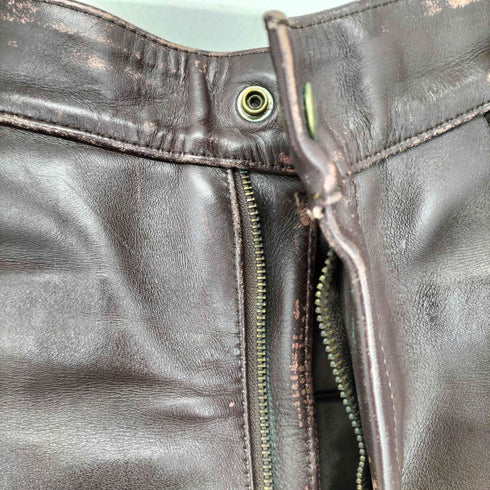 カウレザーパンツ メンズ US:32-33