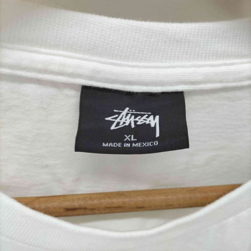 ステューシー Stussy デカロゴ ライオンプリント クルーネック半袖Tシャツ メンズ import:XL