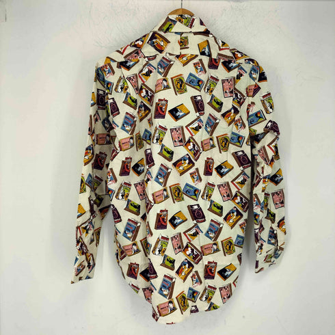 KEIYO SHIRTS レトロ総柄 L/Sシャツ メンズ JPN:M