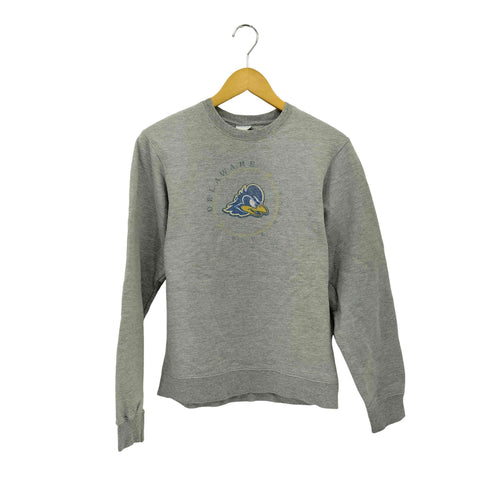 ポートアンドカンパニー PORT and COMPANY delaware blue hens ロゴプリント スウェット レディース