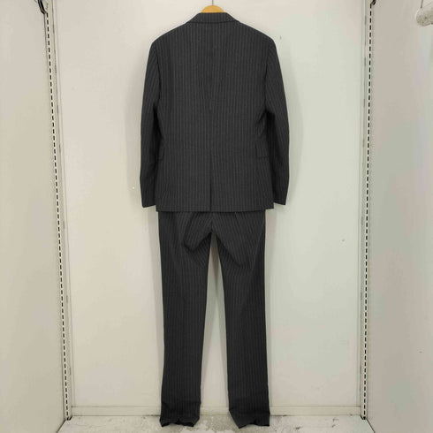 ポロバイラルフローレン Polo by RALPH LAUREN Polo Striped Wool 3-Piece Suit 旧タグ復刻 イタリア製 ウールギャバ ピンストライプ 3ピース 2B テーラードジャケット シンチバックベスト サイドアジャスター 2タック スラックス セットアップ メンズ 36S