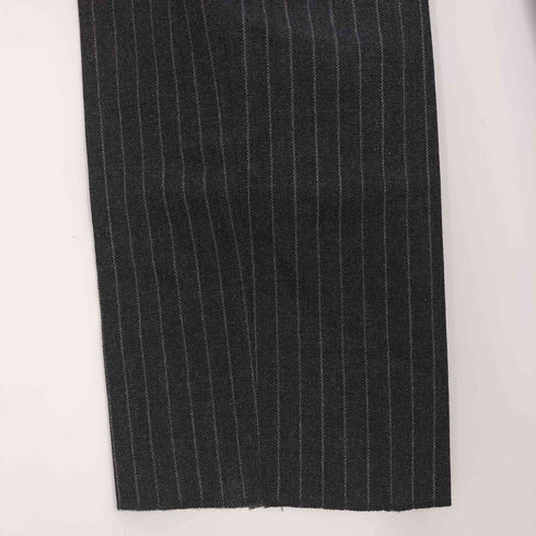 ポロバイラルフローレン Polo by RALPH LAUREN Polo Striped Wool 3-Piece Suit 旧タグ復刻 イタリア製 ウールギャバ ピンストライプ 3ピース 2B テーラードジャケット シンチバックベスト サイドアジャスター 2タック スラックス セットアップ メンズ 36S