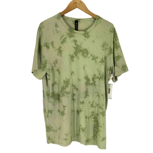 ルルレモン lululemon タイダイ柄クルーネックTシャツ メンズ L