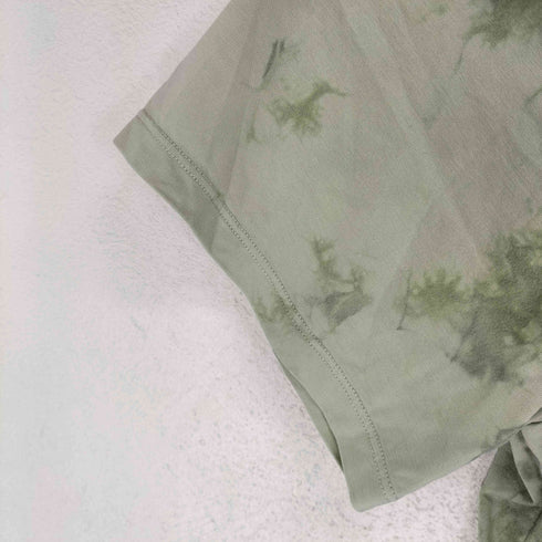 ルルレモン lululemon タイダイ柄クルーネックTシャツ メンズ L