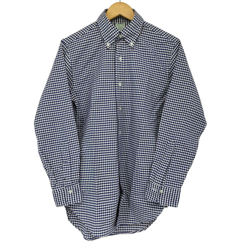 ブルックスブラザーズ BROOKS BROTHERS ギンガムチェック L/Sボタンダウンシャツ メンズ 14 1/2
