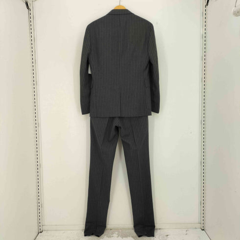 ポロバイラルフローレン Polo by RALPH LAUREN Polo Striped Wool 3-Piece Suit 旧タグ復刻 イタリア製 ウールギャバ ピンストライプ 3ピース 2B テーラードジャケット シンチバックベスト サイドアジャスター 2タック スラックス セットアップ メンズ 36S