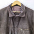 ADDIS ABABA ETHIOPIA ジップアップ レザージャケット メンズ import:XL