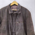 ADDIS ABABA ETHIOPIA ジップアップ レザージャケット メンズ import:XL