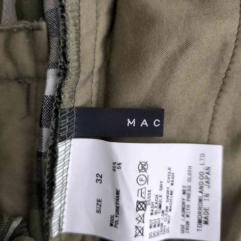 マカフィー MACPHEE ウールトロピカルセミワイドパンツ レディース 32